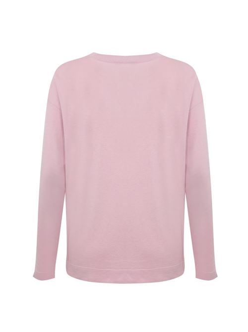 Maglia Rania in filato di seta e cotone Rose berry WEEKEND MAX MARA | 2515361051600004